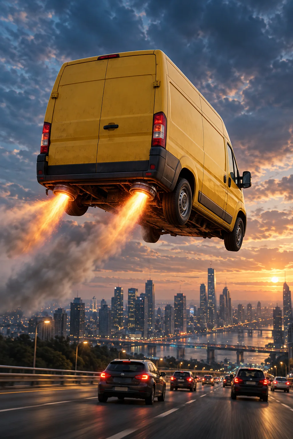 Your parcel has left the atmosphere.
